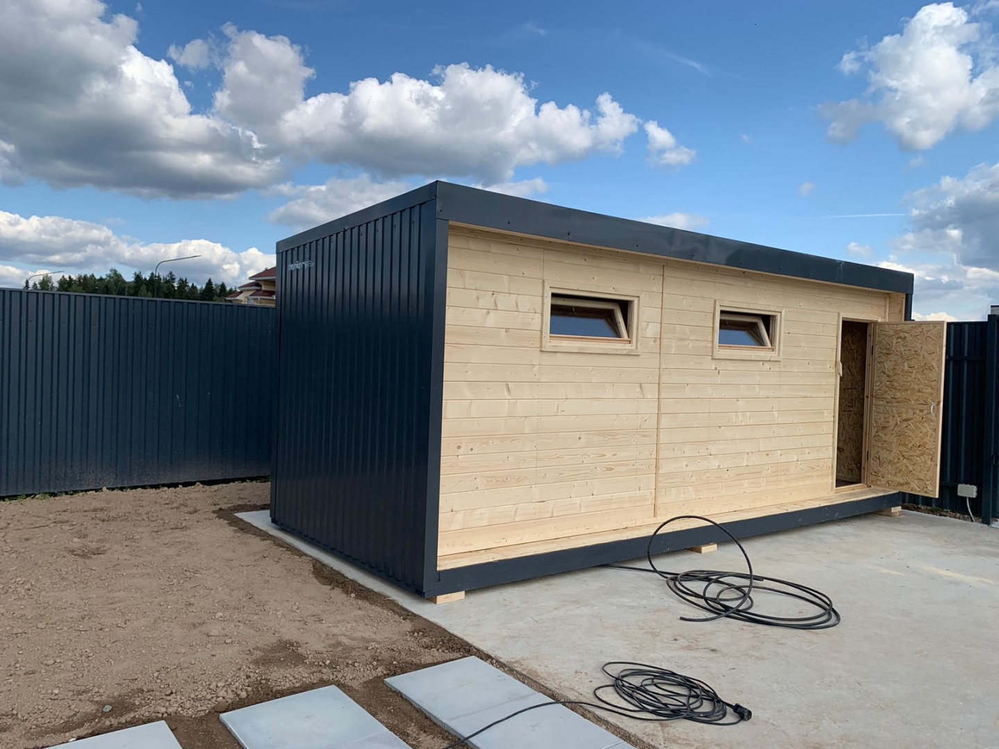 Отзыв о хозблоке.